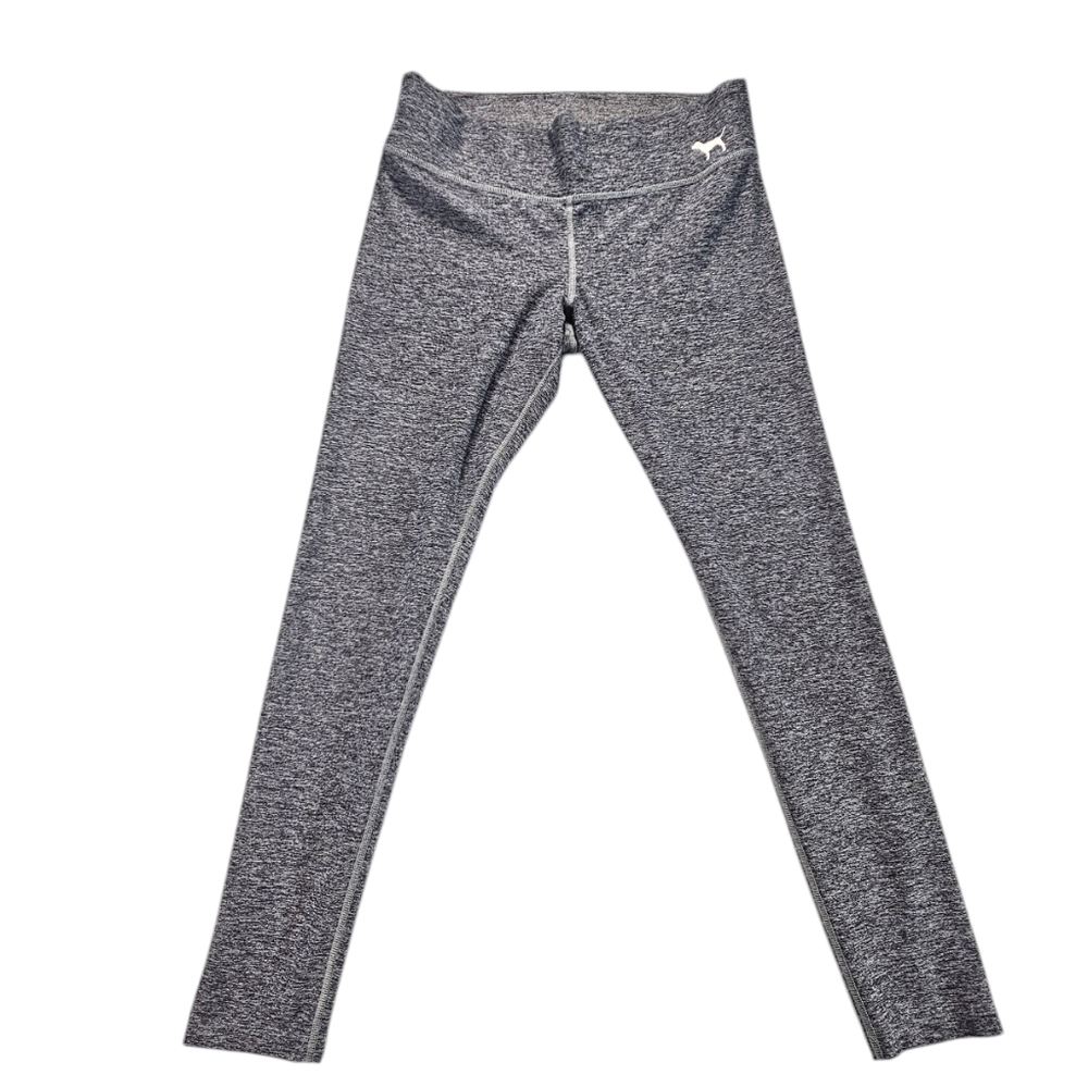 PINK Victoria Secret Yoga Womens Heather Grey Ankle Legging size Medium